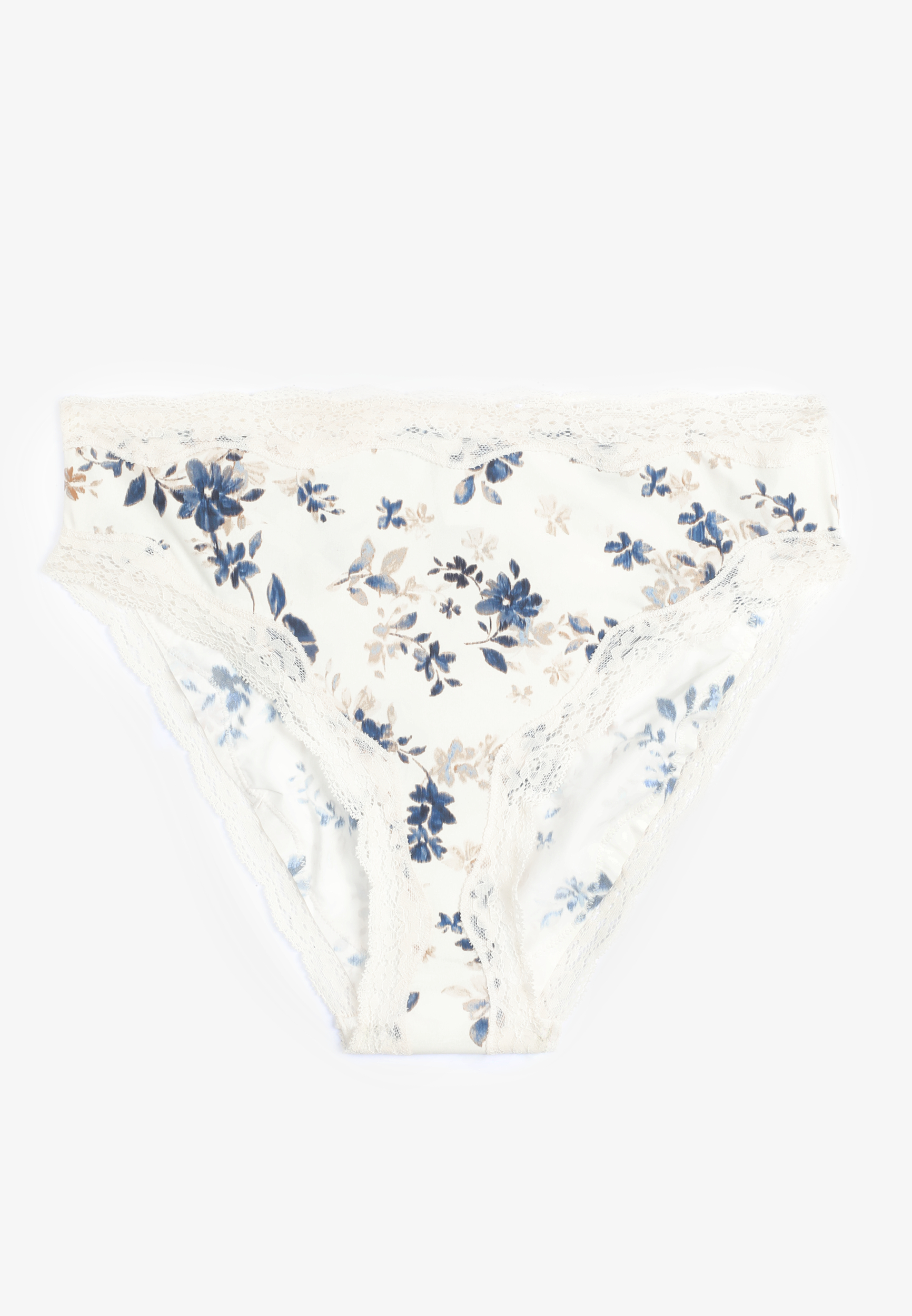 True Stretch High Waist Jersey Floral Bikini Panty