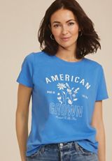 American Grown Classic Fit Graphic Tee, C9870, small
