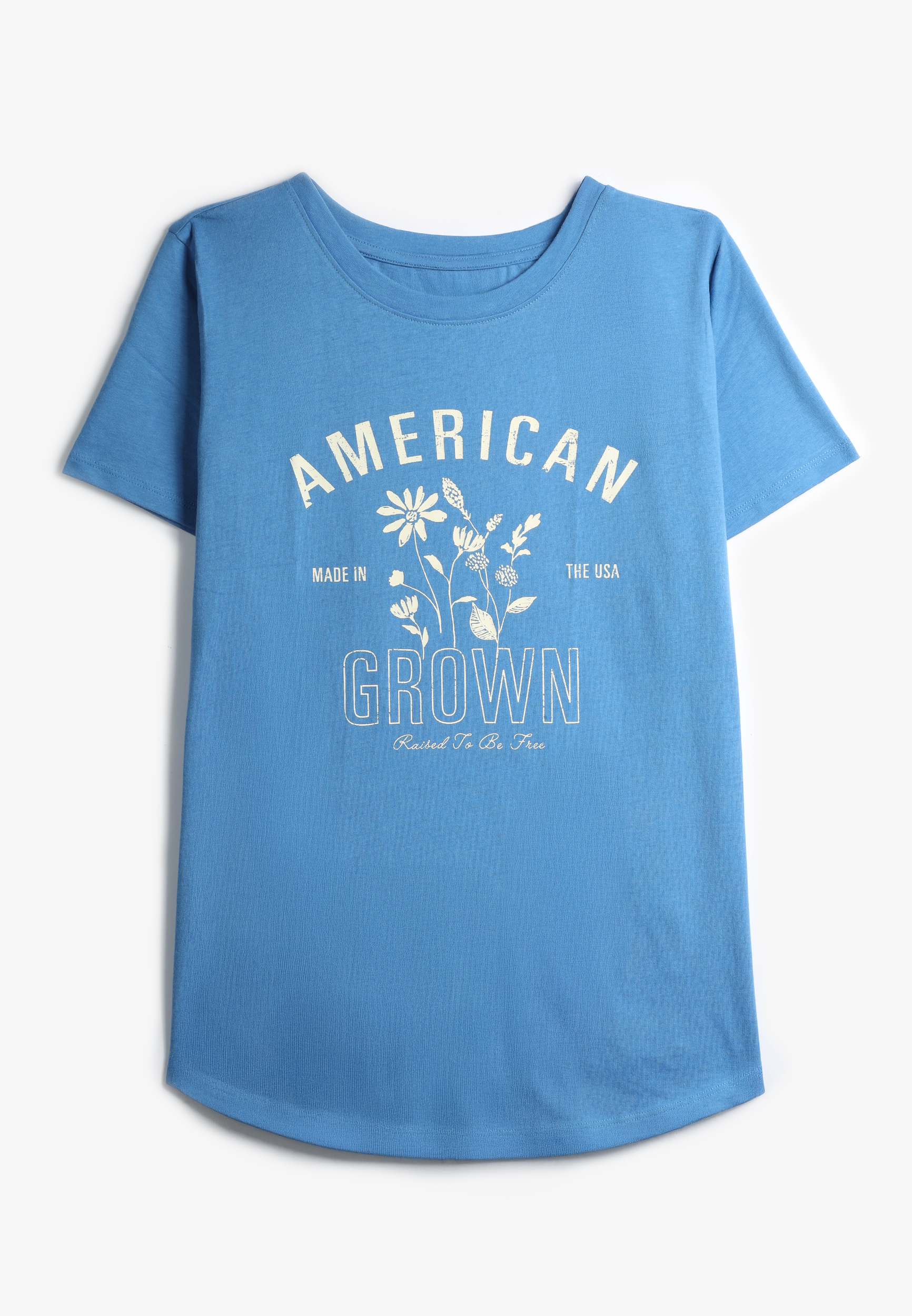 Plus Size American Grown Classic Fit Graphic Tee, C9870, large