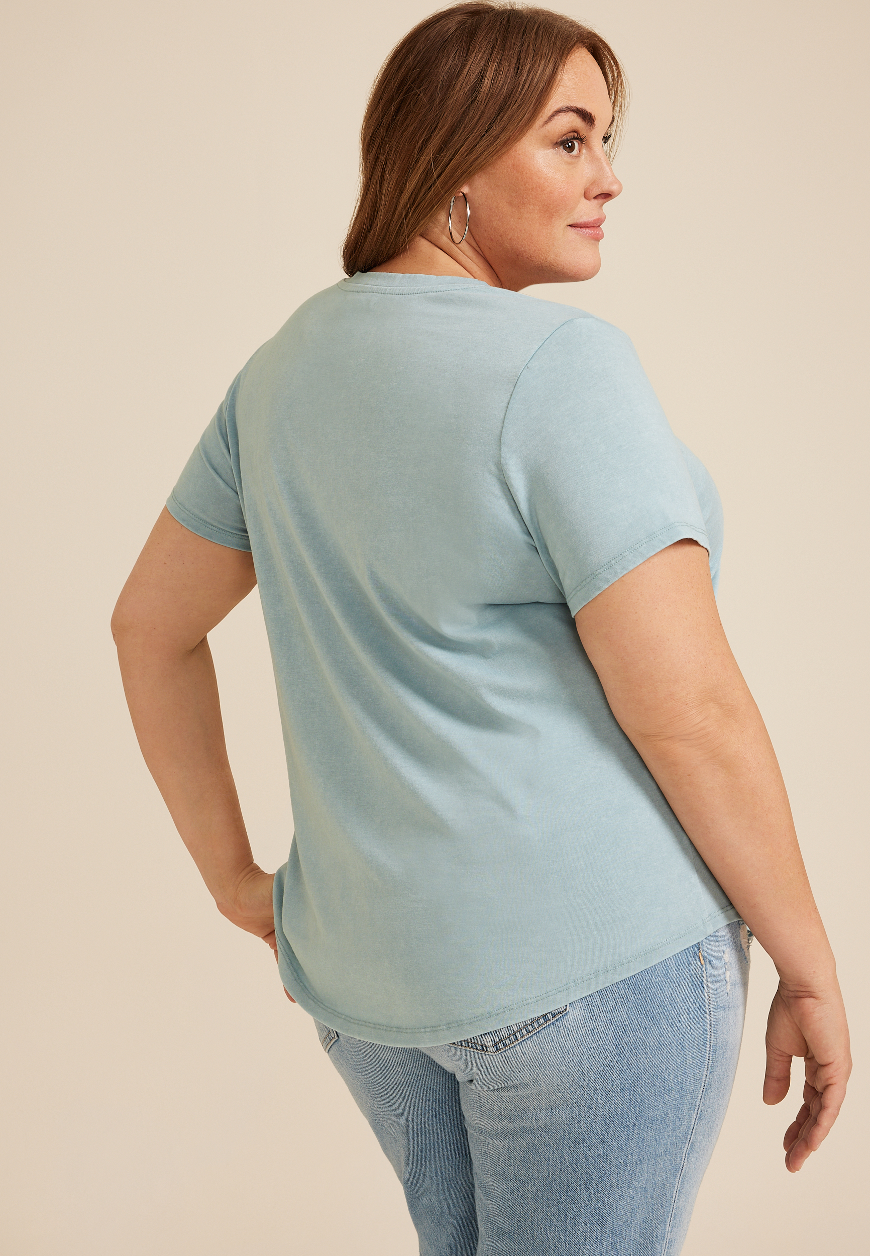 Plus Size Bloom Where You Are Planted Classic Fit Graphic Tee, C9820, large