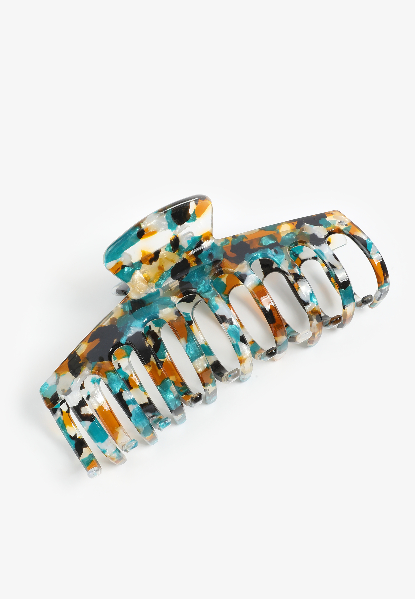 Turquoise Large Claw Hair Clip