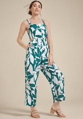 Plus Size 24/7 Bare Waistless Knit Jumpsuit