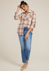 Wavy Ribbed Shacket