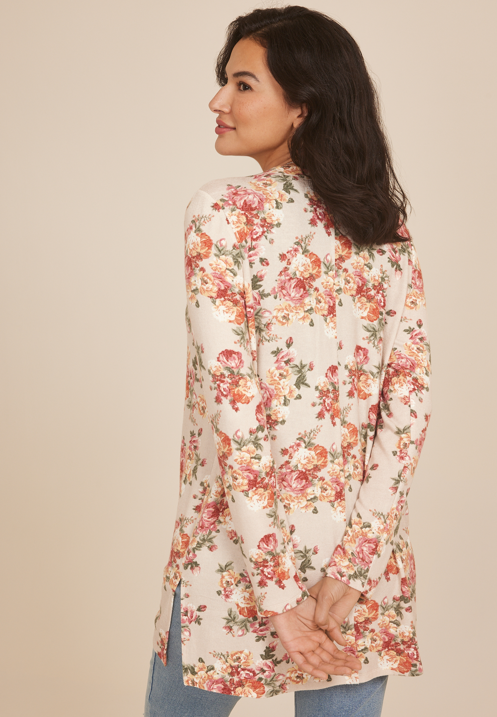Floral Hacci Cardigan, C3263, large