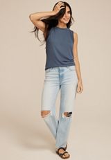 Lattice Trim Tank Top, C9876, small