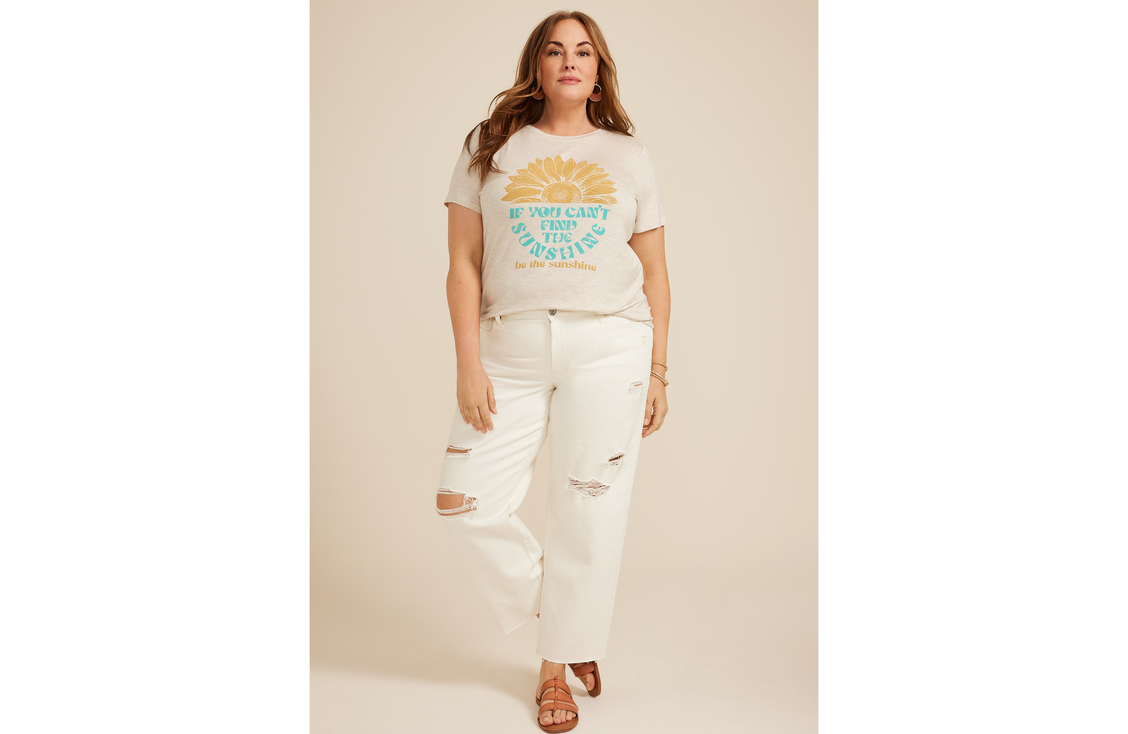 Plus Be The Sunshine Classic Fit Graphic Tee