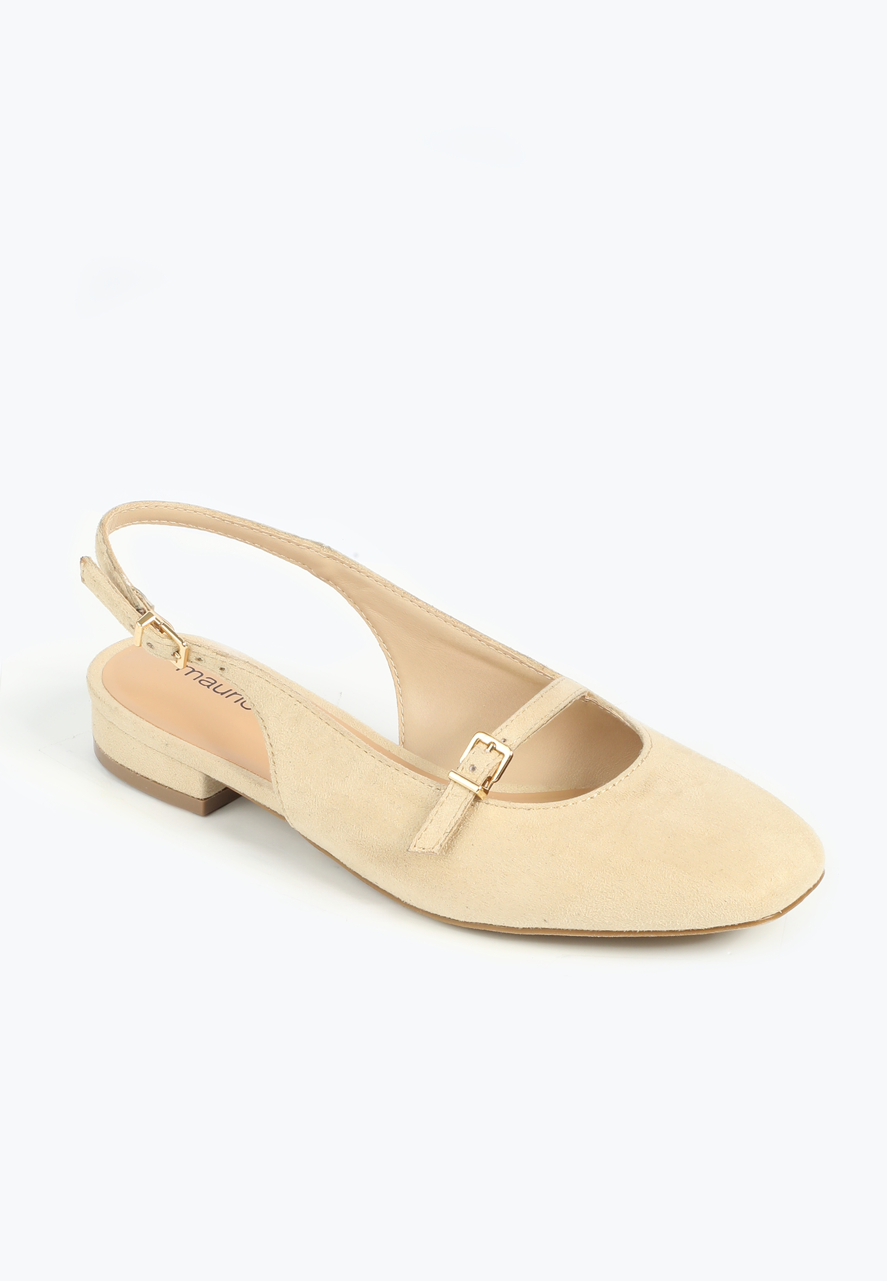 SuperCush Gabby Slingback Buckle Flat
