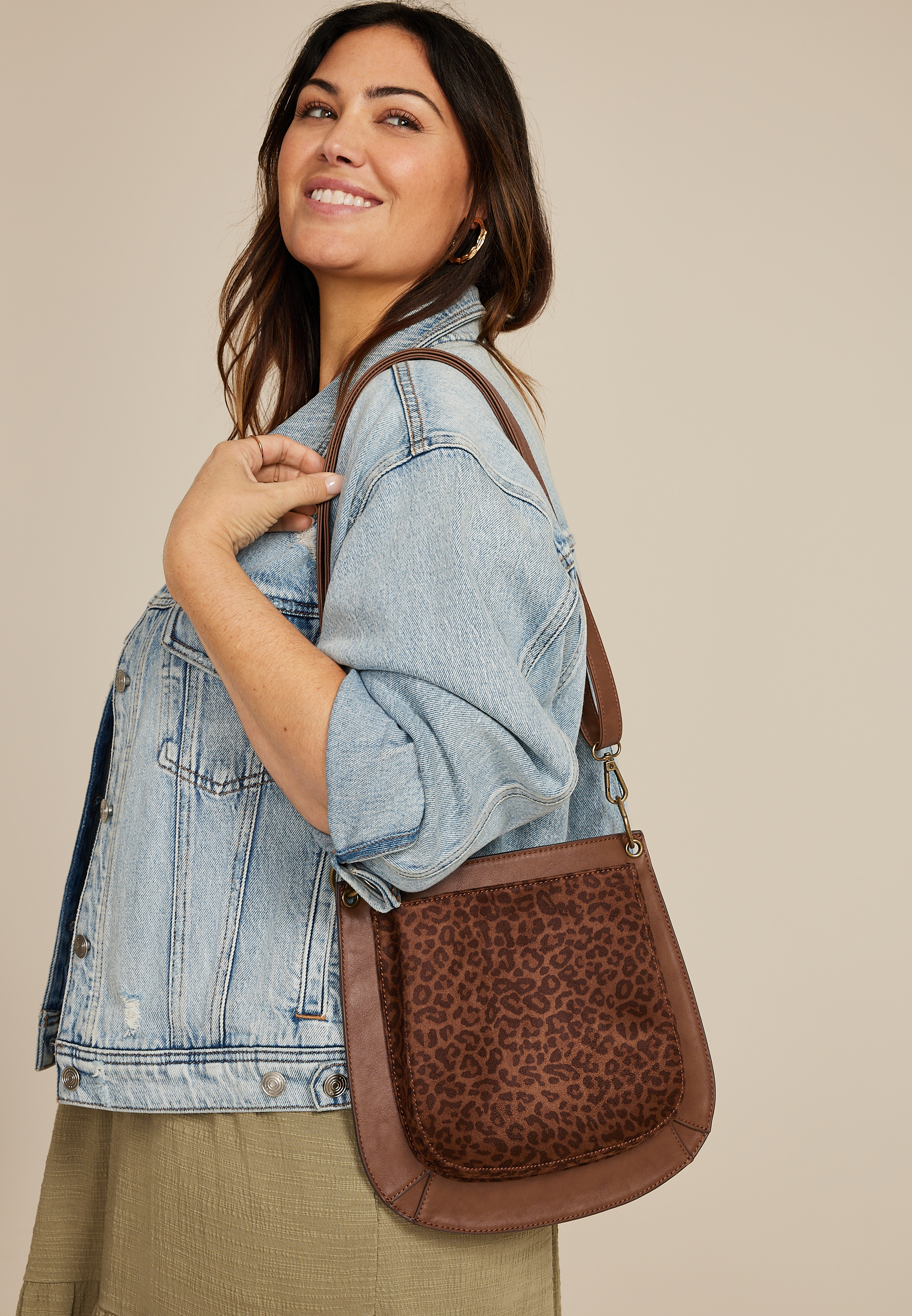 Leopard Crossbody Bags, C5296, large