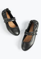 SuperCush Gwen Mary Jane Scrunch Back Flat, C106, small