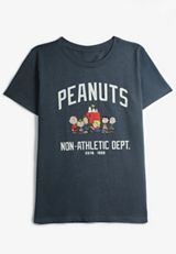 Peanuts Non Athletic Dept Classic Fit Graphic Tee, C5303, small