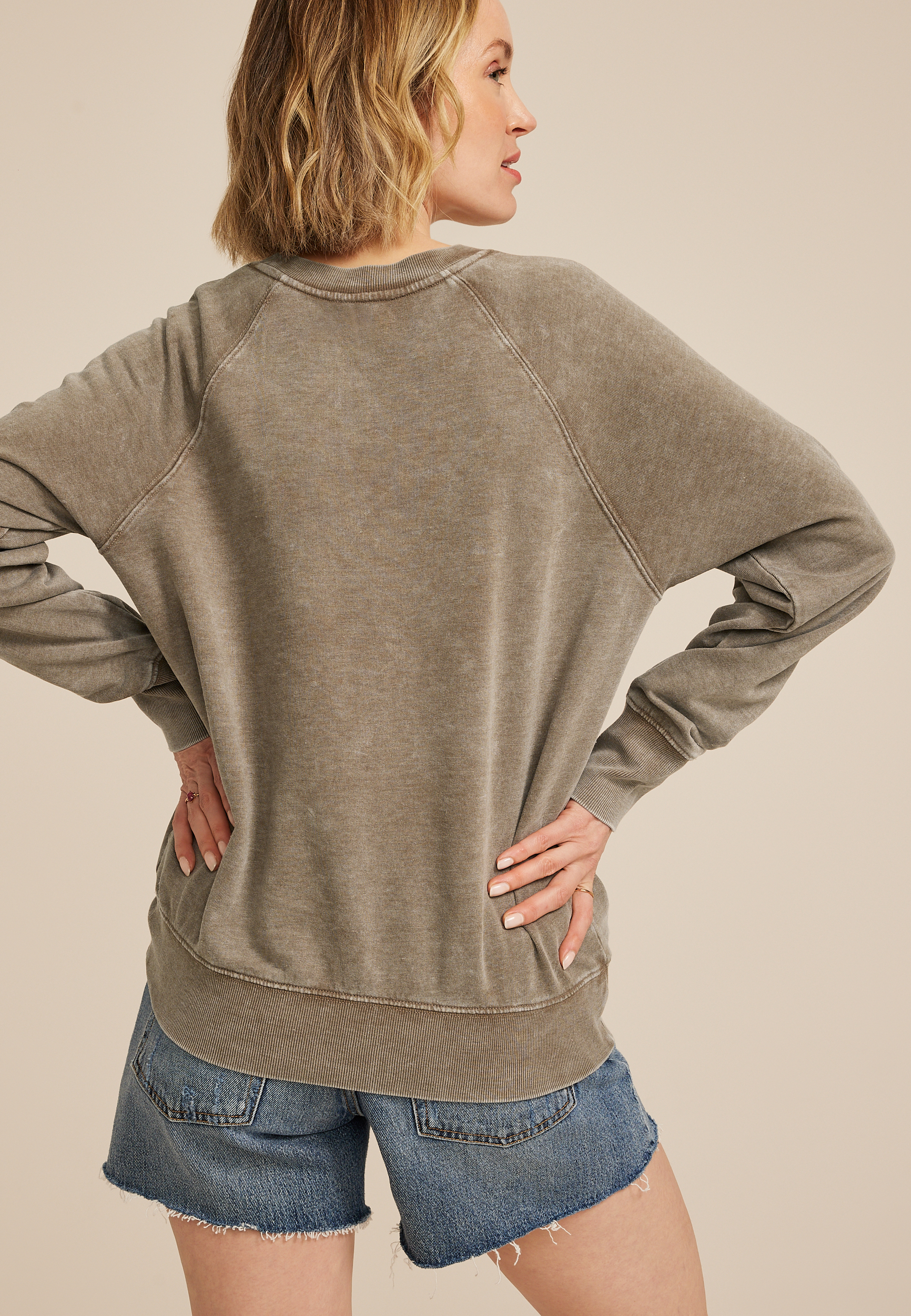 Always Take The Scenic Route Relaxed Fit Sweatshirt, C1928, large