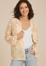 Crochet Cardigan, C2789, small