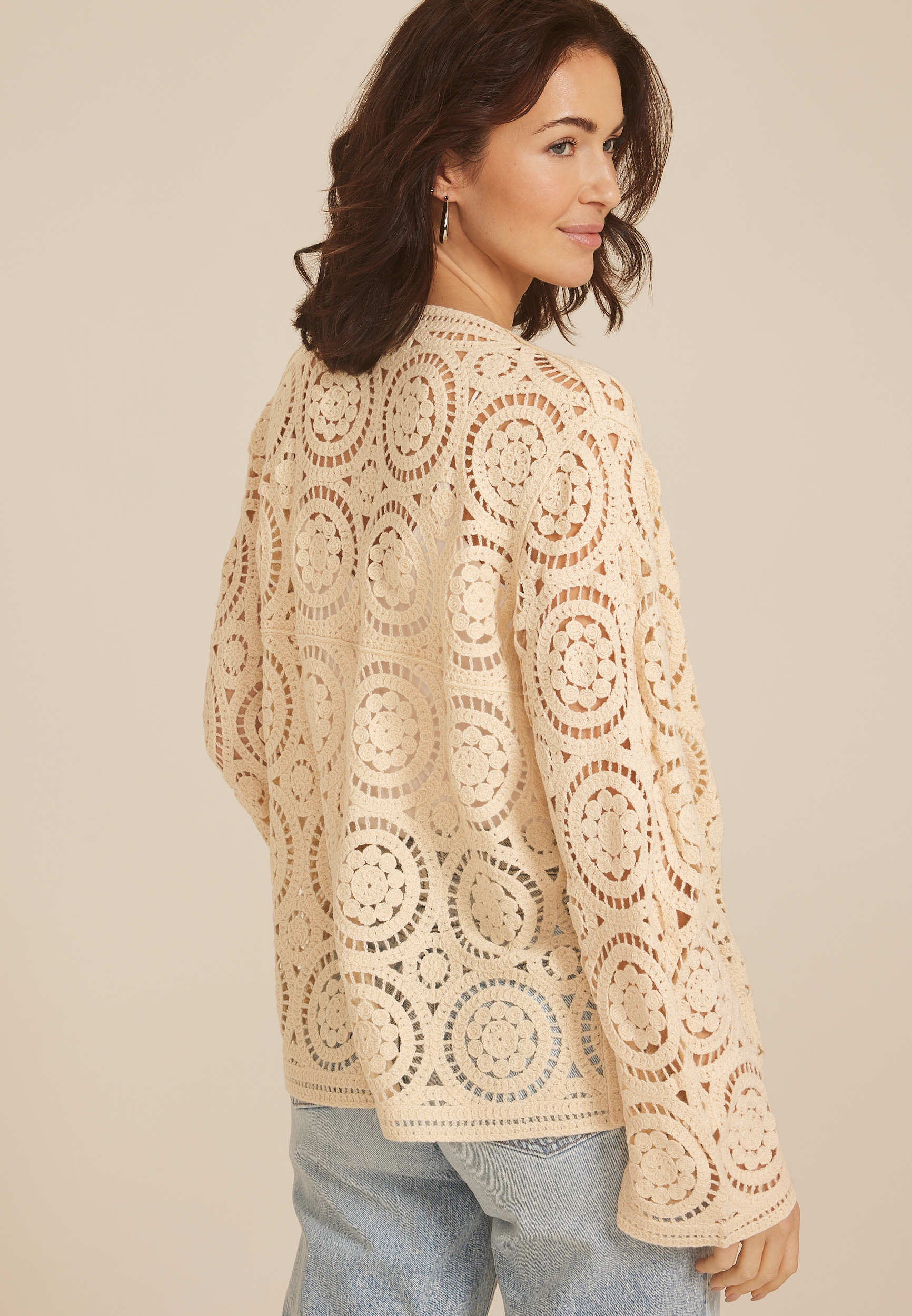 Crochet Cardigan, C2789, large