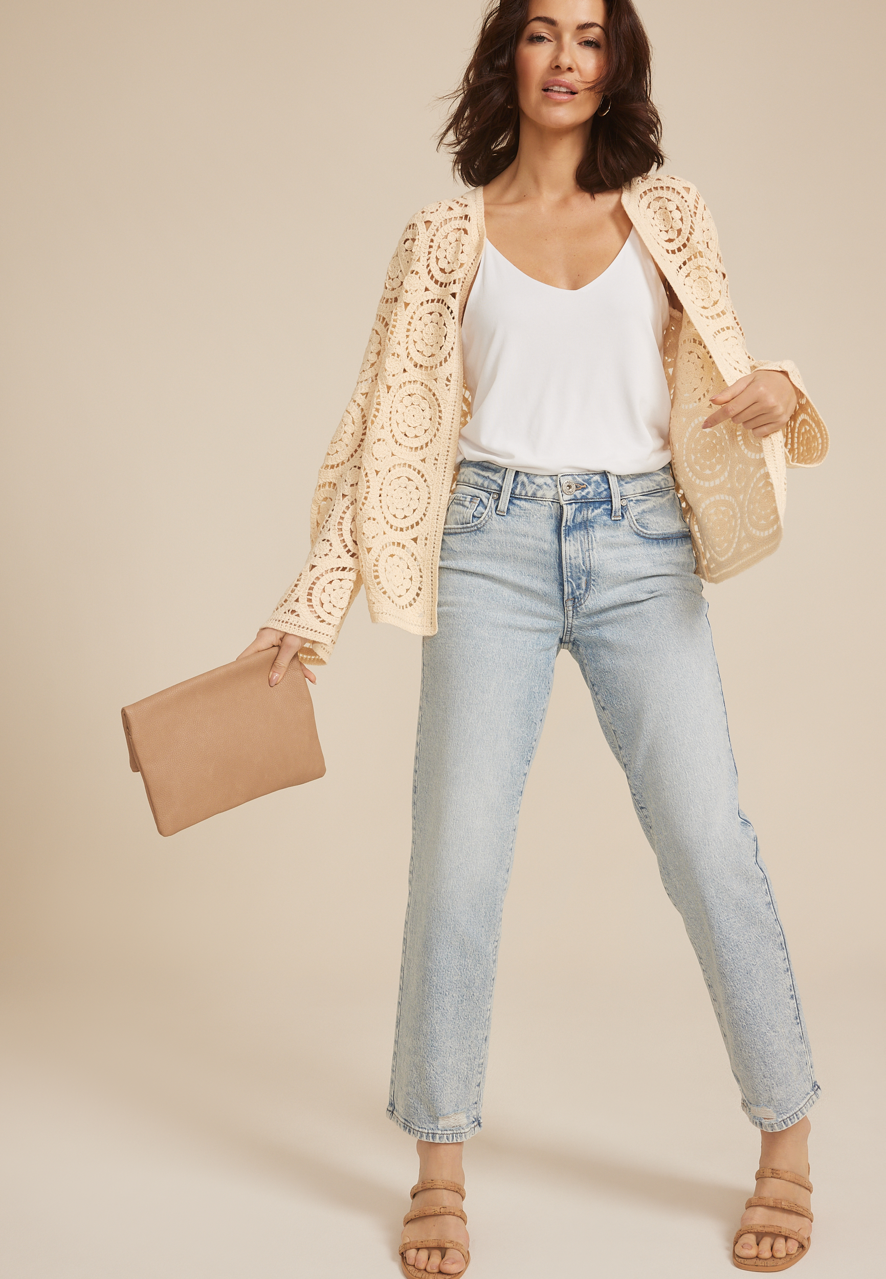 Crochet Cardigan, C2789, large