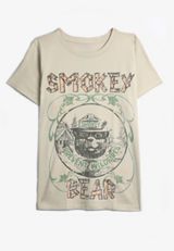 Smokey Bear Relaxed Fit Graphic Tee, , small