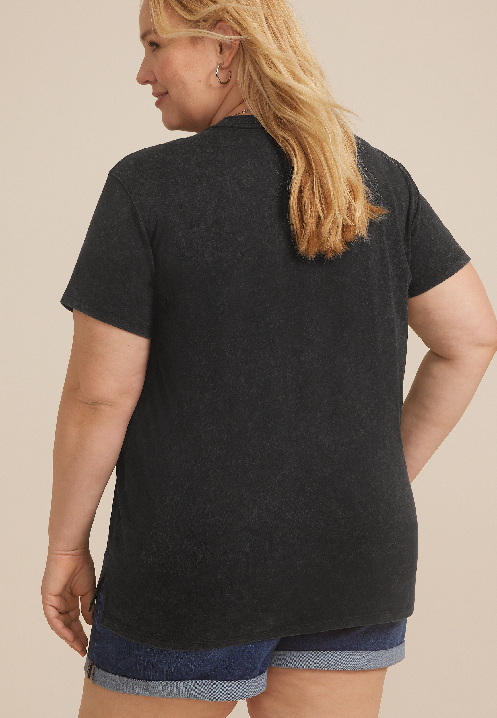 Plus Size Mother Hood Relaxed Fit Graphic Tee, C106, large