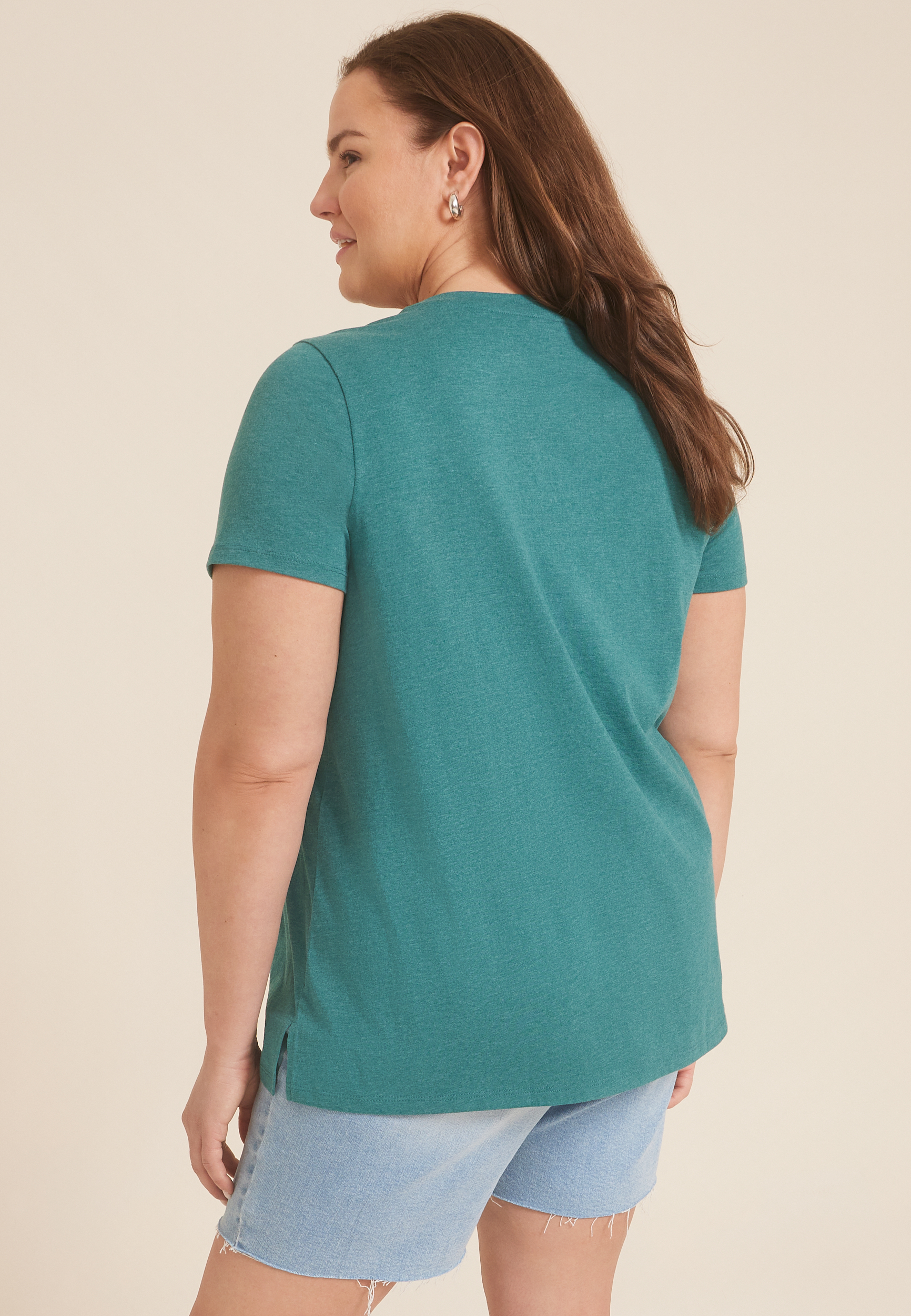 Plus Size Camp More Worry Less Classic Fit Graphic Tee, C9886, large