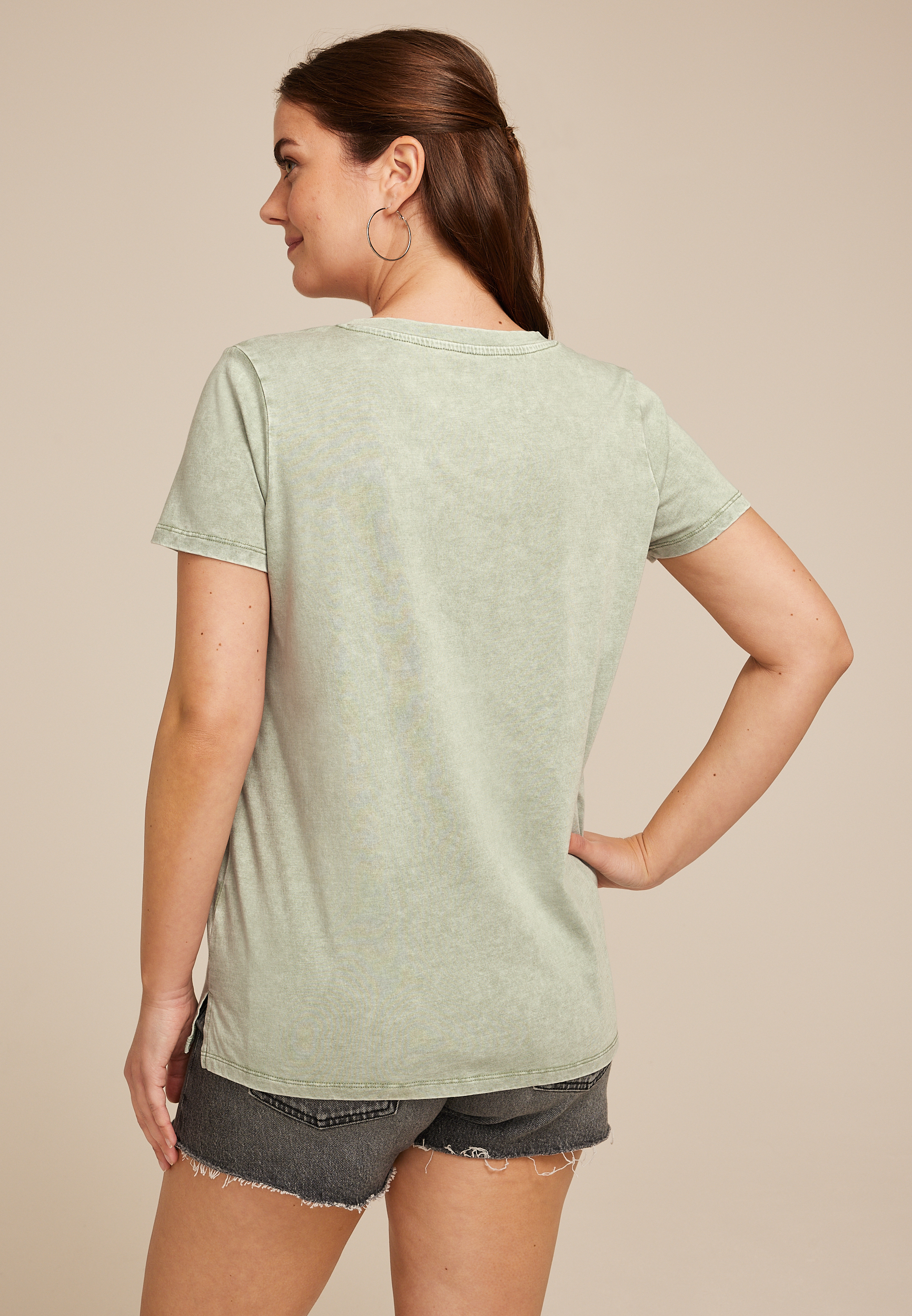 Adventure Is Out There Classic Fit Graphic Tee, ICED SPRUCE, large
