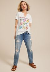 The Rolling Stones Classic Fit Graphic Tee, SOFT WHITE, small