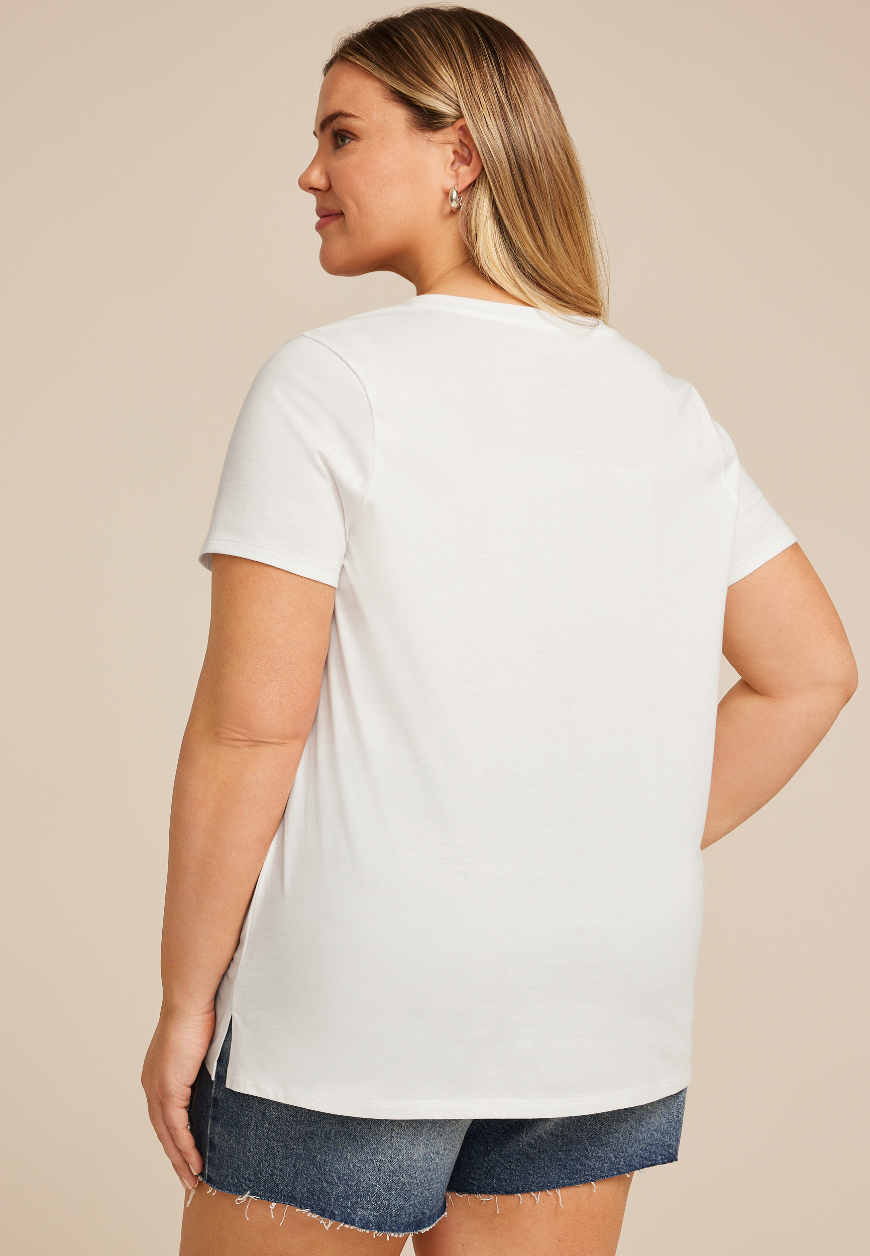 Plus Size The Rolling Stones Classic Fit Graphic Tee, C4673, large