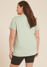 Plus Size Sunshine Mixed With Lightning Classic Fit Graphic Tee, C9826, small