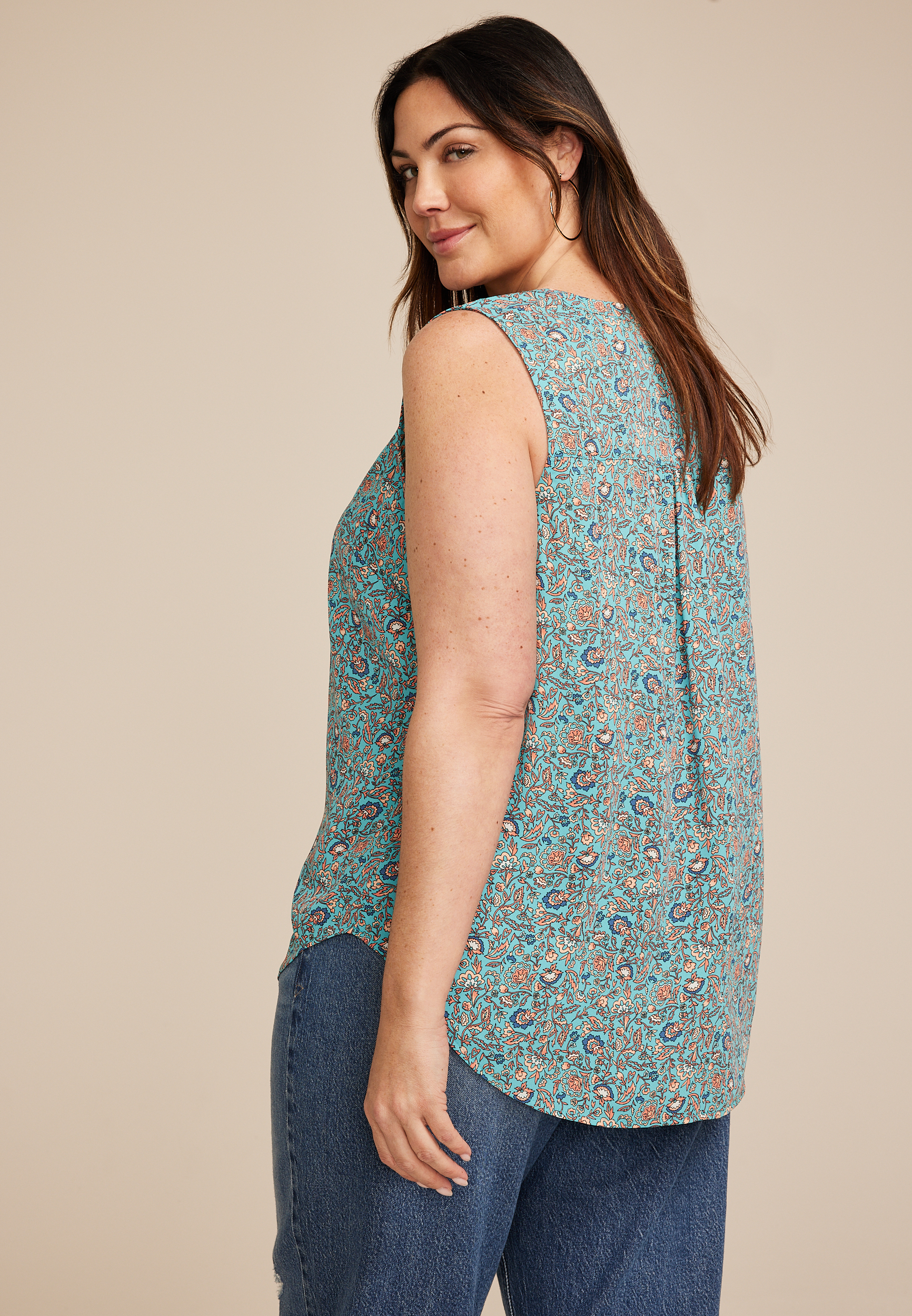 Plus Size Atwood Tank Tops, C1524, large