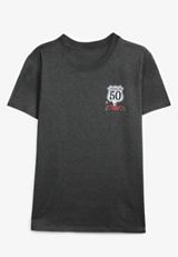 Plus Size Peanuts Road Trip Oversized Fit Graphic Tee, CHARCOAL, small
