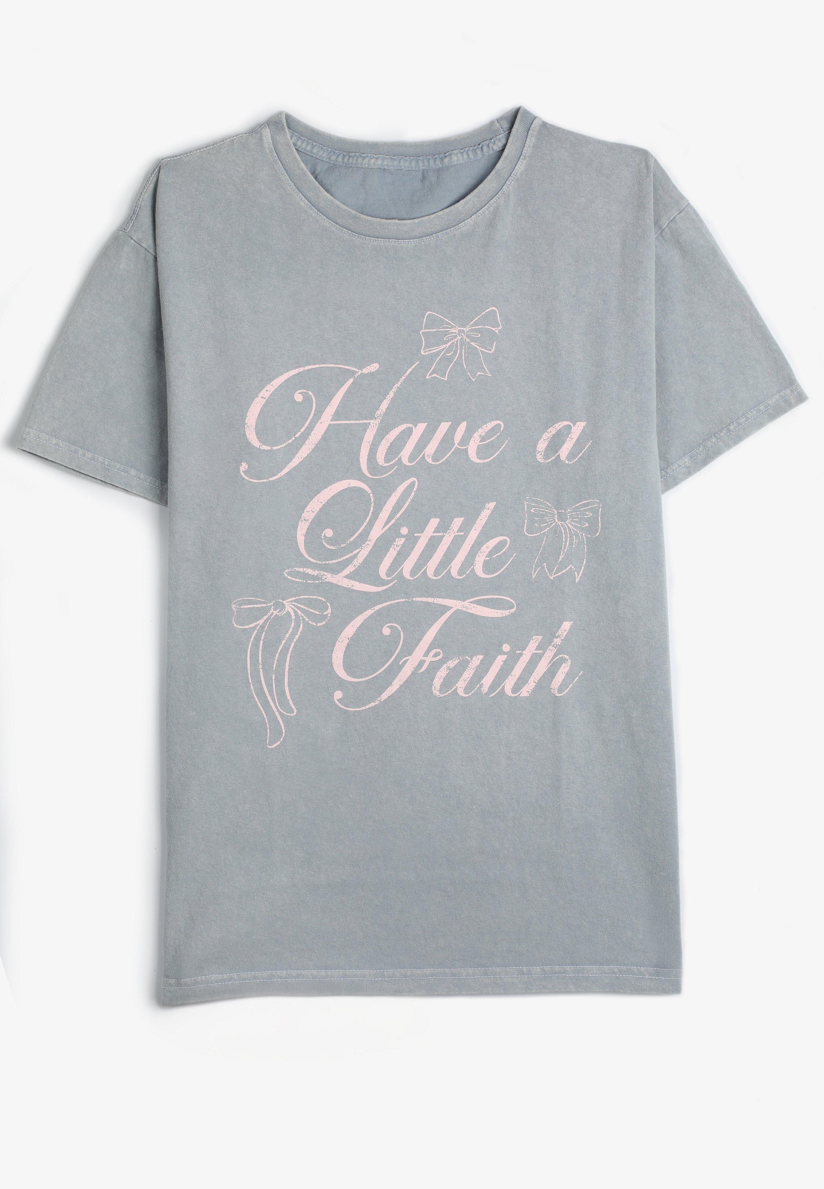 Have A Little Faith Relaxed Fit Graphic Tee, C4656, large