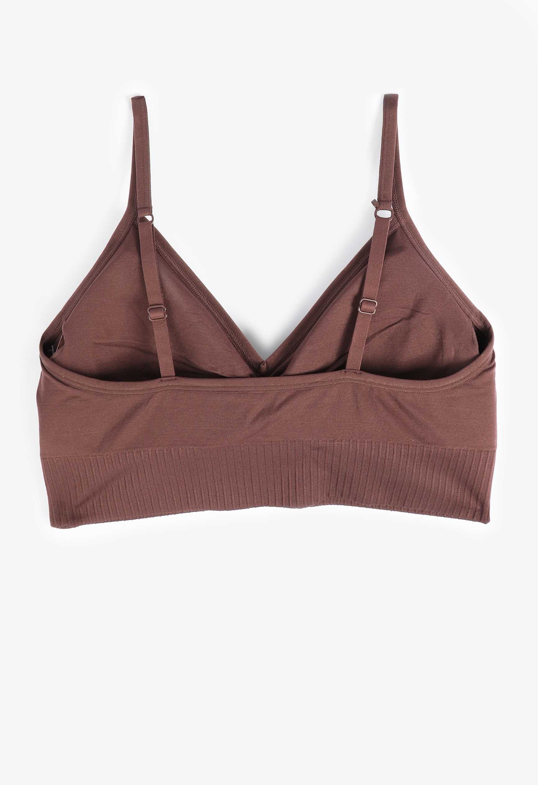 True Stretch Seamless Cinched Front Bralette, , large