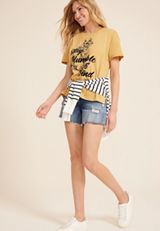 Stay Humble And Kind Relaxed Fit Graphic Tee, , small