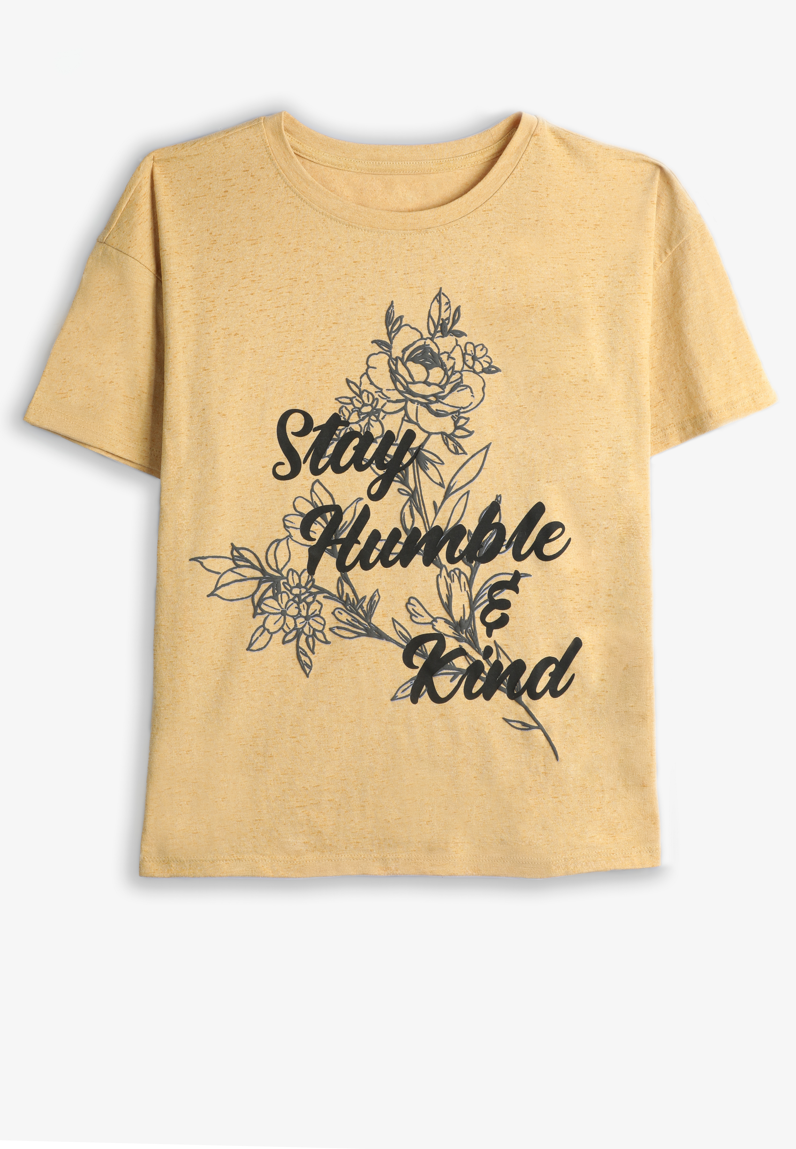 Stay Humble And Kind Relaxed Fit Graphic Tee, , large