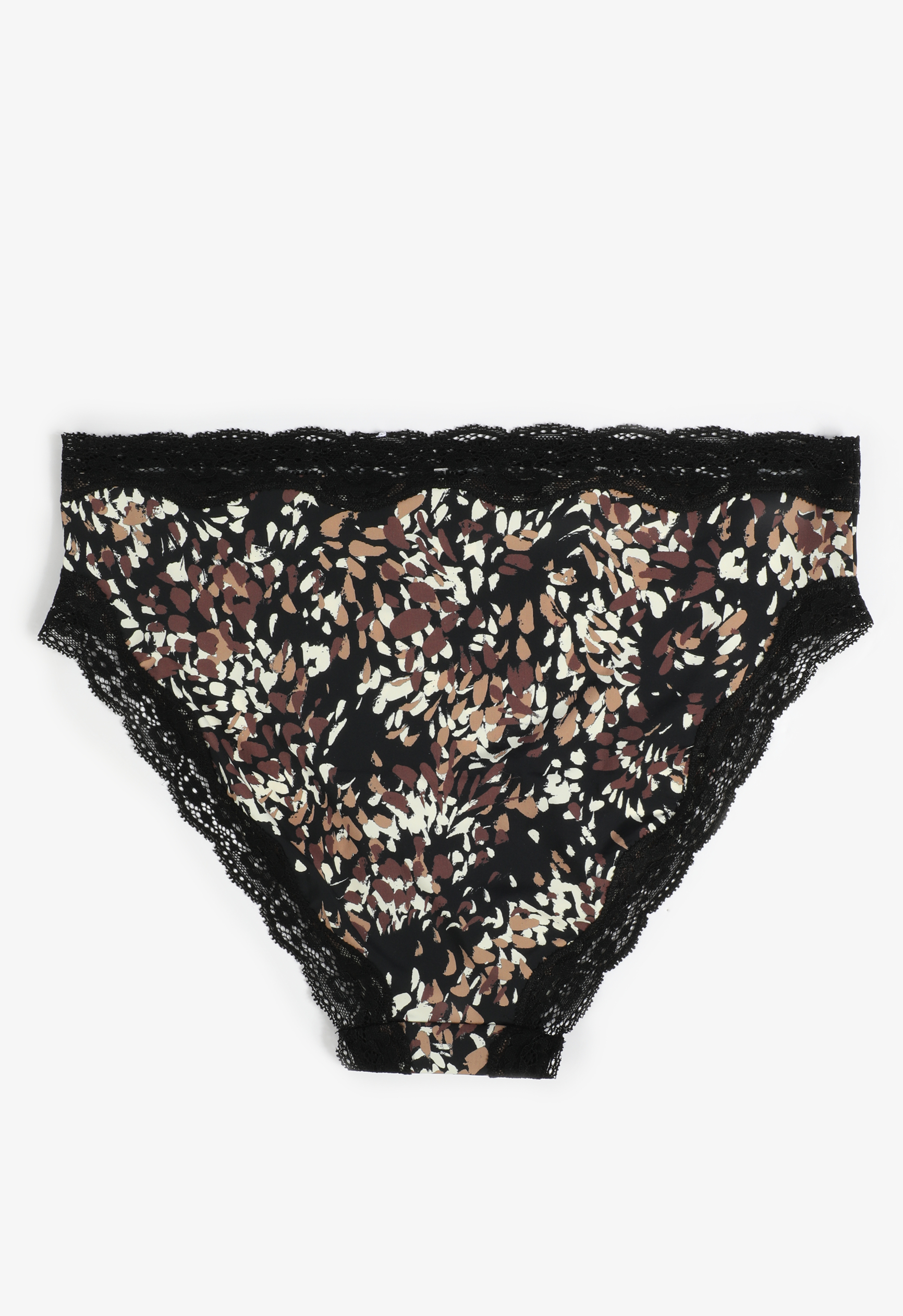 True Stretch High Waist Jersey Printed Bikini Panty, C1756, large