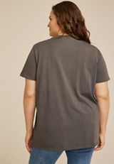 Plus Size Def Leppard Oversized Fit Graphic Tee, , small