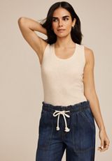 24/7 U Line Heathered Tank Top, C2445, small