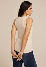 24/7 U Line Heathered Tank Top, C2445, small