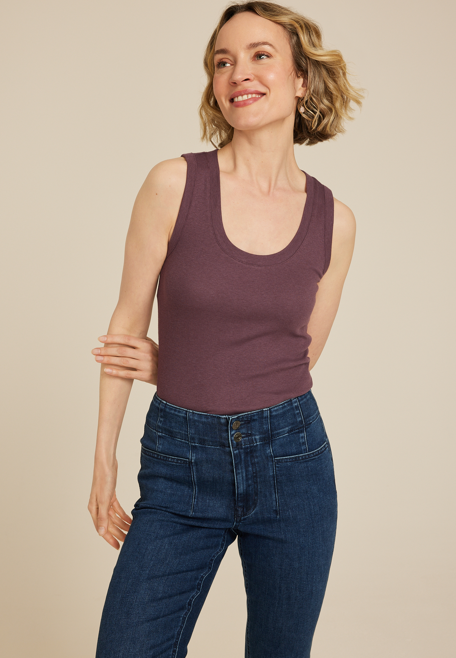 24/7 U Line Tank Top