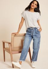 m jeans by maurices&trade; Soft Knit High Rise Ankle Jogger, C3337, small