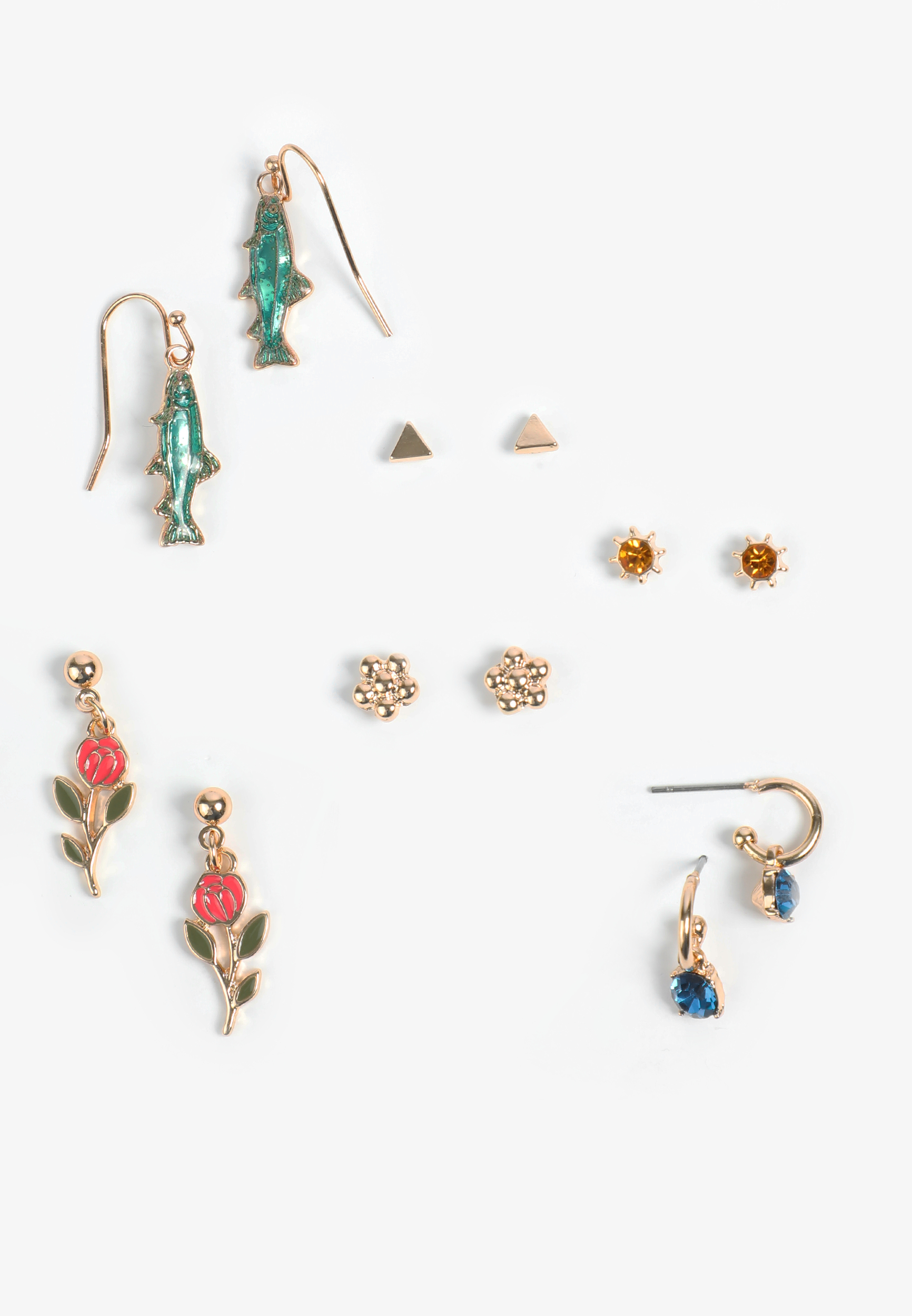 6 Pack Lake Life Earring Set