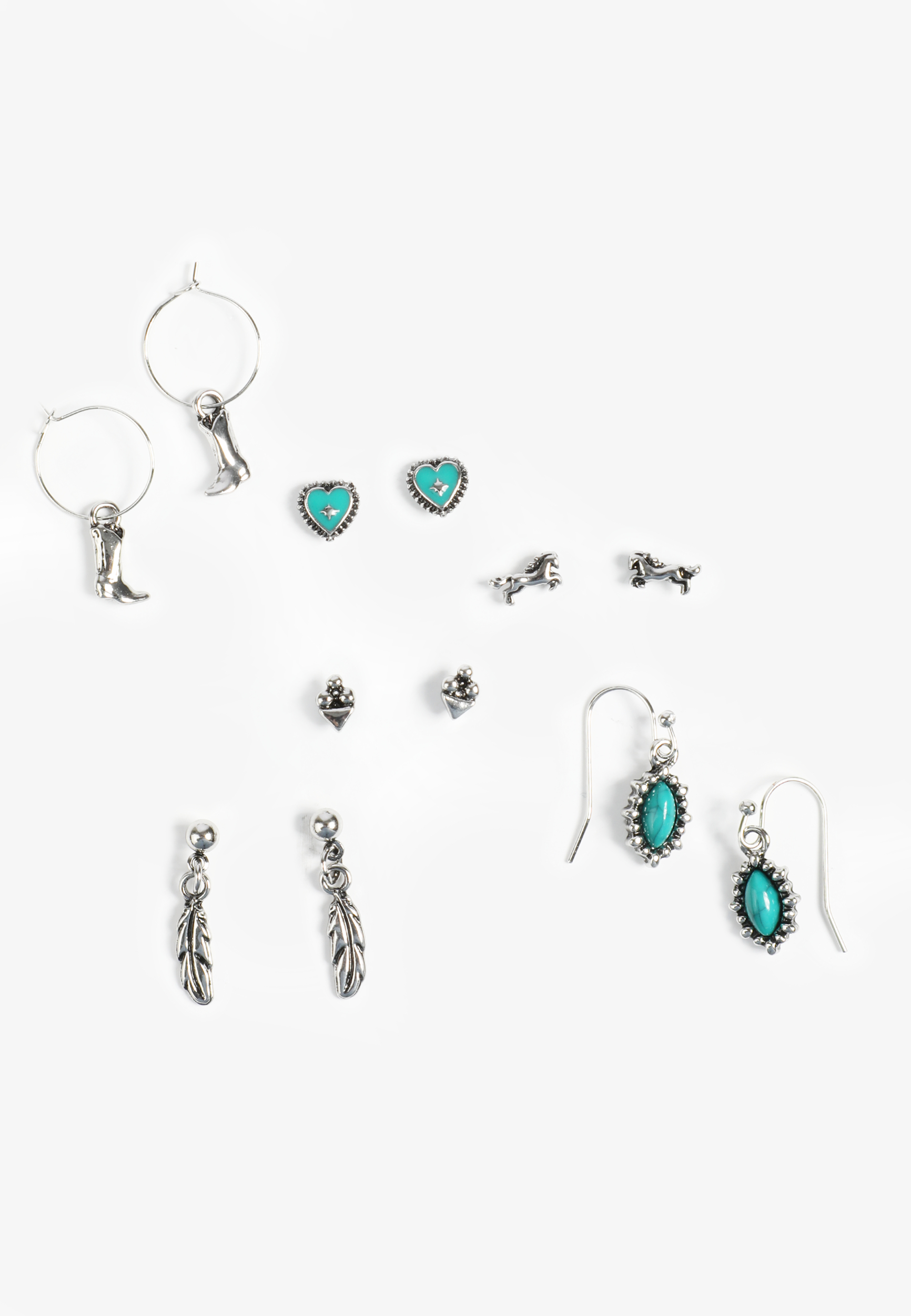 6 Pack Coastal Cowgirl Earring Set