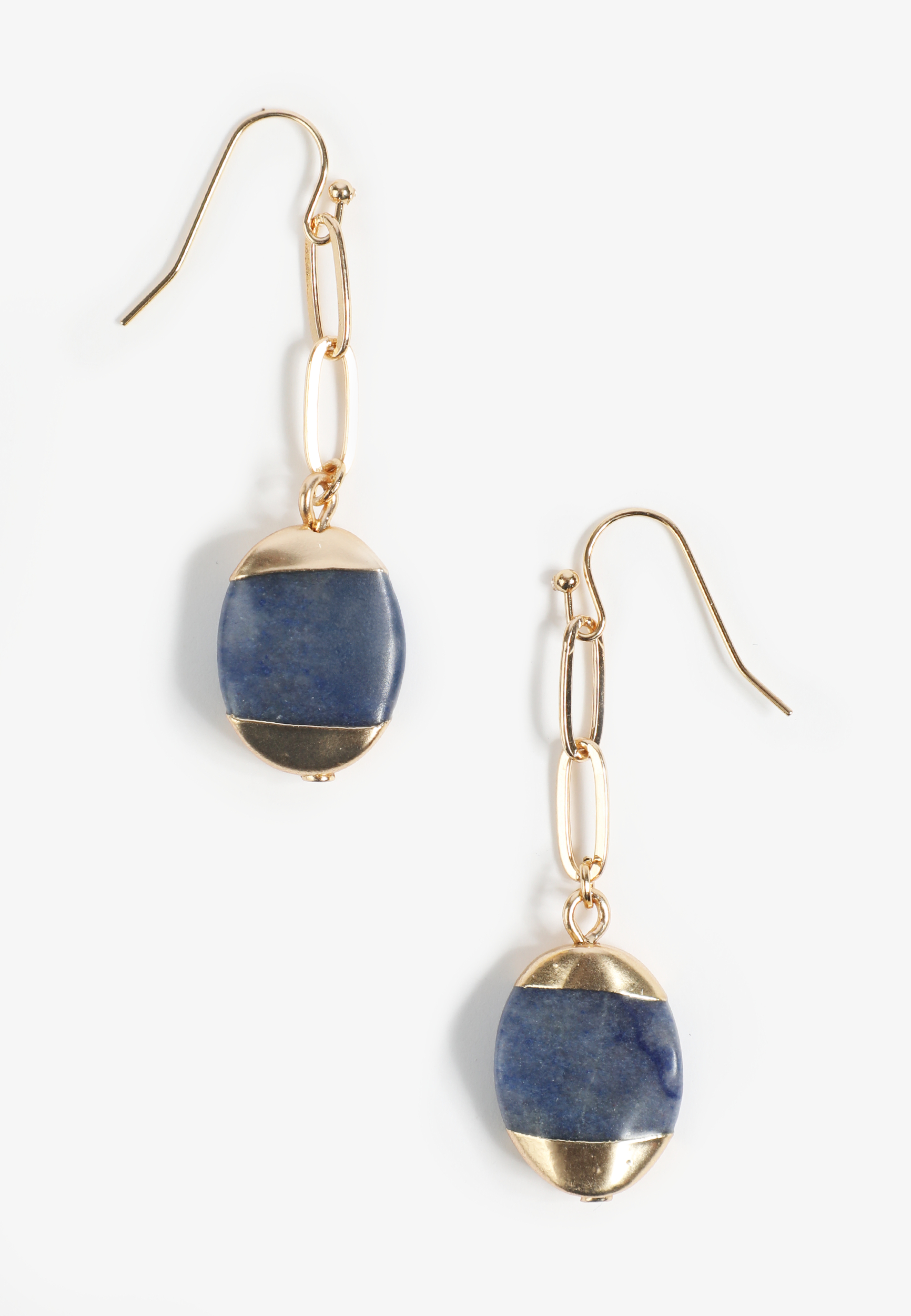 Tidal Blue Stone Earrings