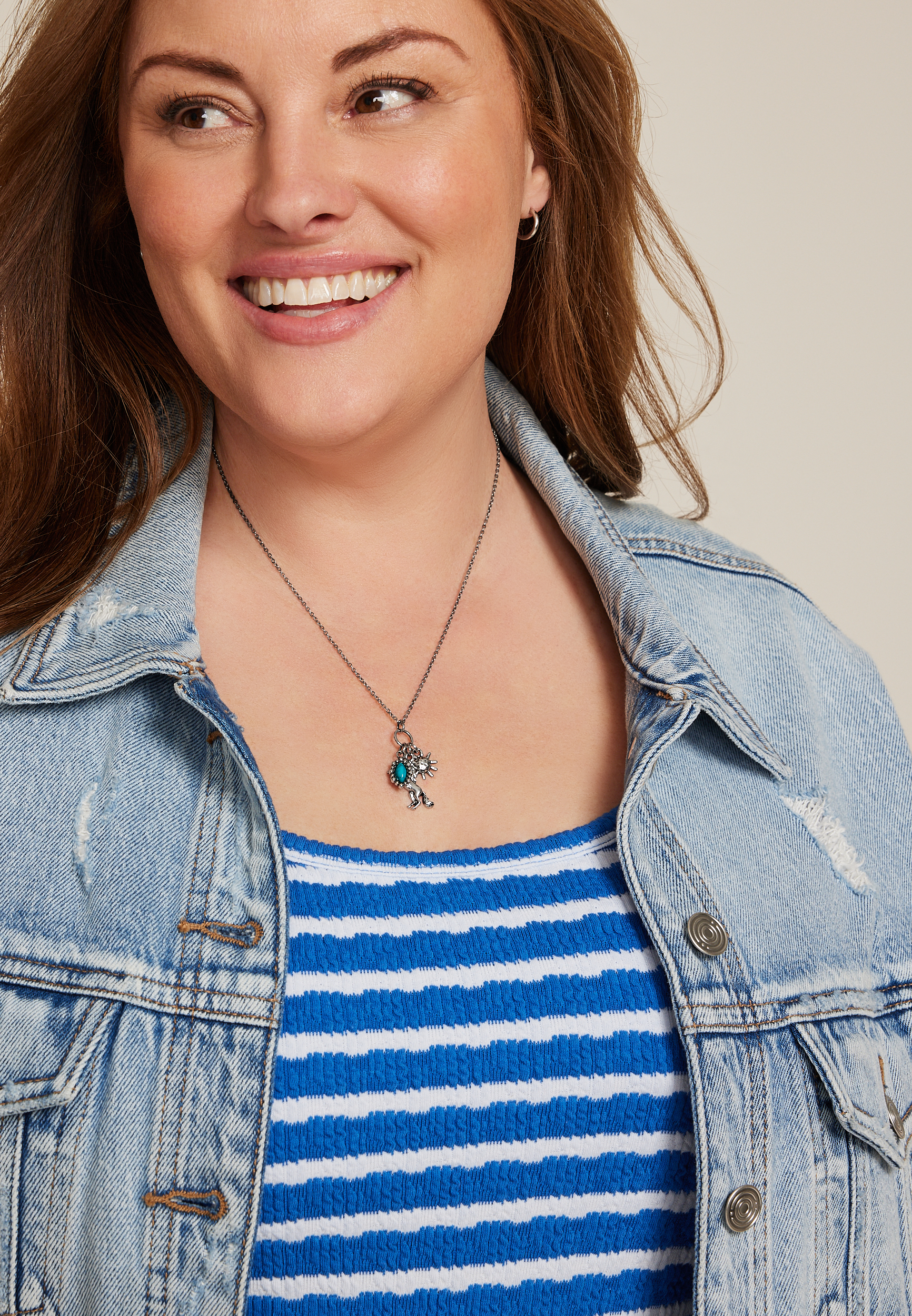 Coastal Cowgirl Charm Necklace, C431, large