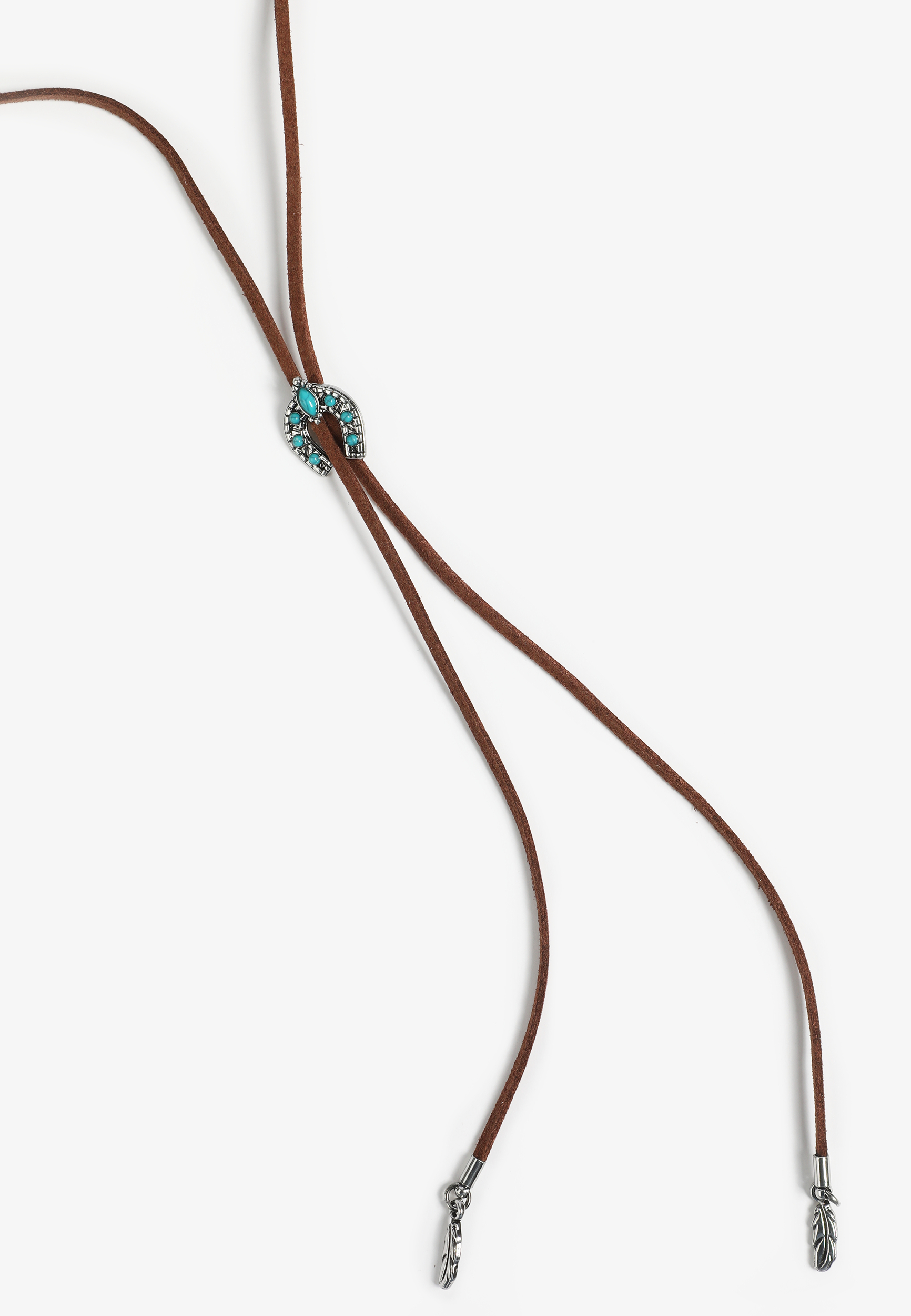 Coastal Cowgirl Horseshoe Cord Necklace