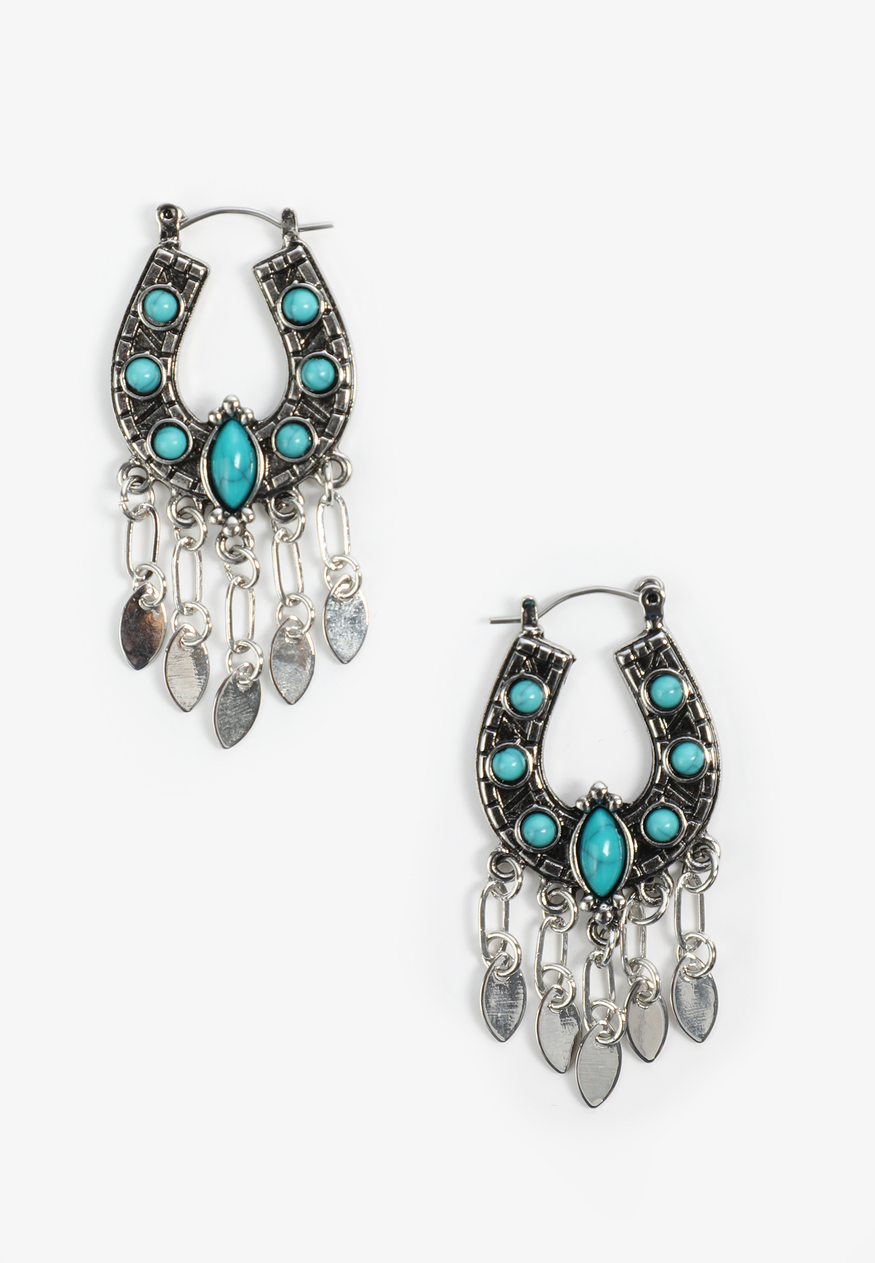 Coastal Cowgirl Horseshoe Earrings