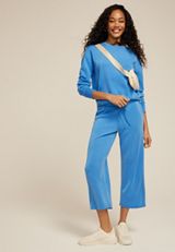 Cloud Scuba Knit Crew Neck Sweatshirt, C9878, small