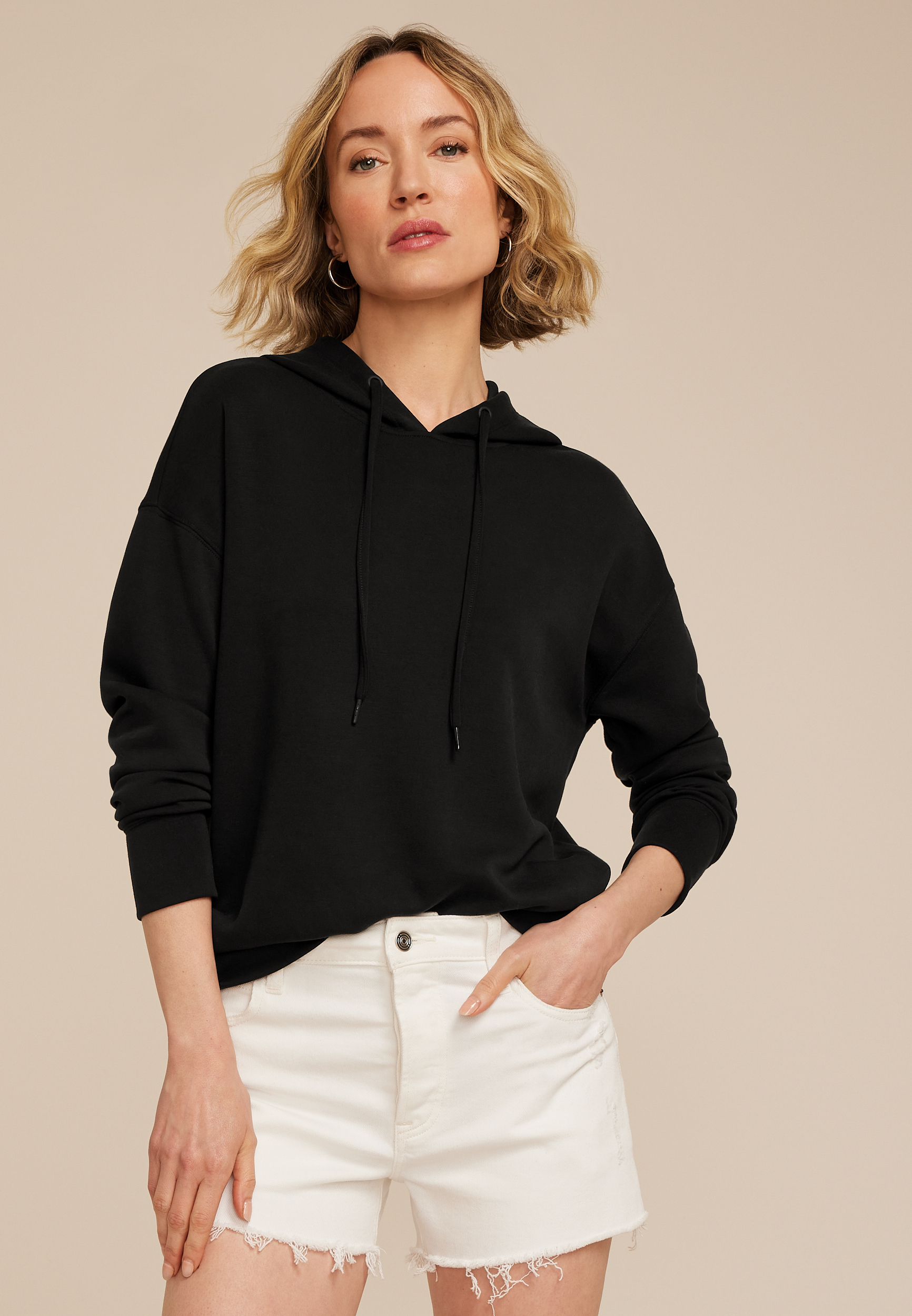 Cloud Scuba Knit Hoodie