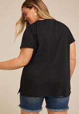 Plus Size Dive Bars Acoustic Guitar Classic Fit Graphic Tee, , small