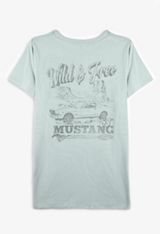 Mustang Wild and Free Classic Fit Graphic Tee, C6740, small