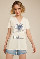 Tanned and Tipsy Classic Fit Graphic Tee, , small