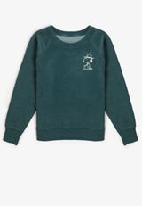 Peanuts Camping Is My Happy Place Relaxed Fit Sweatshirt, C9266, small