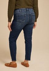 Plus Size Silver Jeans Co.&reg; Suki Curvy Mid Rise Skinny Jean, C258, small